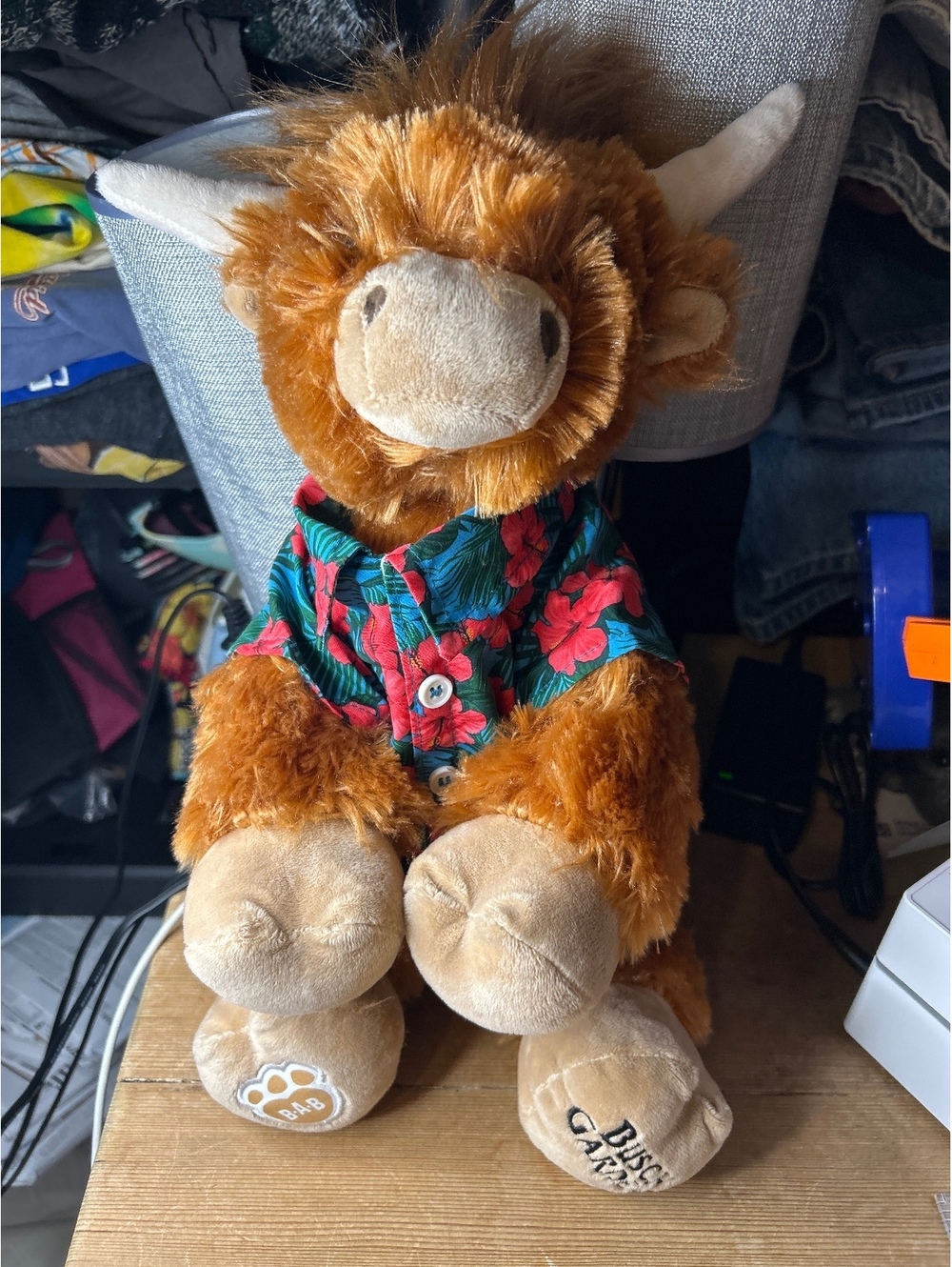 BUSCH Gardens steer build a bear
